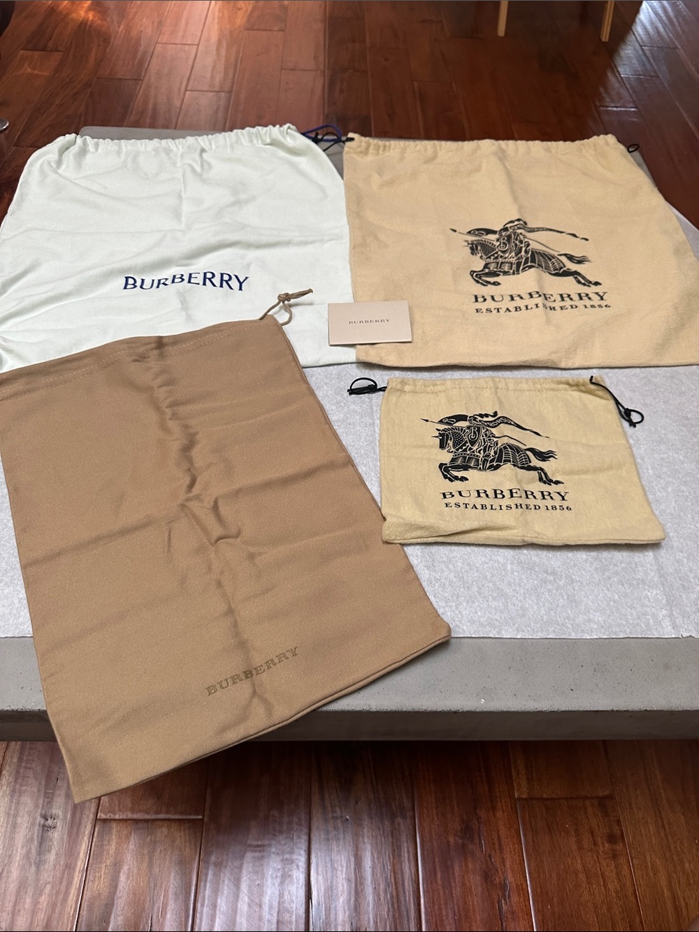 Burberry Assorted Dust Bag Set